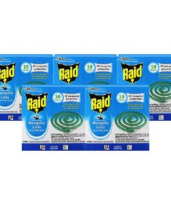 Raid Mosquito Coils - Pack 5 x 10