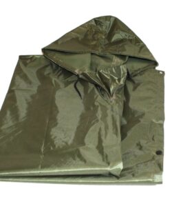 Rain Coat Poncho - Green