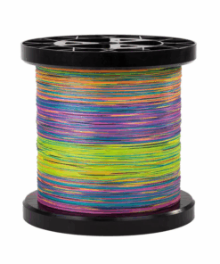 Rainbow Braid Fishing Line PE , 0.32mm, 22.6kg Strength , 200m Length - Red