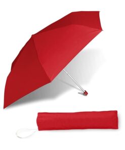 Rainbow Compact Umbrella - Red