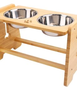 Raised Adjustable Dog Bowls on Stand - For Large Dogs