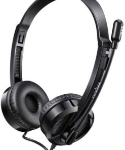 Rapoo H120 Wired USB Stereo Headset - Black