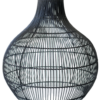 Rattan Woven Light - Black Calabash