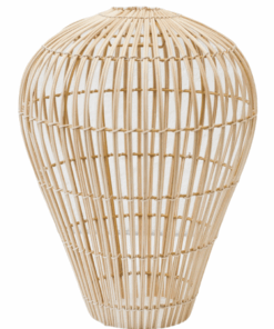 Rattan Woven Light - Tulip in Natural