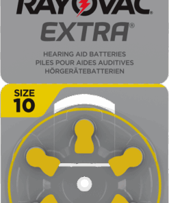 Rayovac Extra Size: 10 Batteries -Box of 60 Batteries