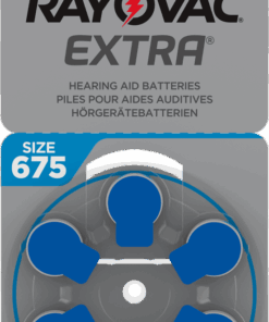 Rayovac Extra Size: 675 Batteries -Box of 60 Batteries