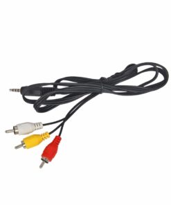 Raz Tech 1.5m 3.5mm Aux Jack to 3 RCA Male Audio Video AV Cable
