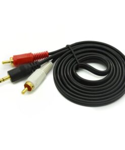 Raz Tech 1.5M Aux Audio Jack to Audio RCA Cable - 1.5 Meter