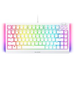 Razer BlackWidow V4 75% Wired Gaming Keyboard - White