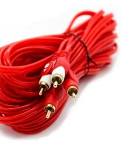 RCA Cables (Red) - 7 m