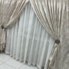 Readymade Curtain Brown (Width 400cm x Hight 240cm )