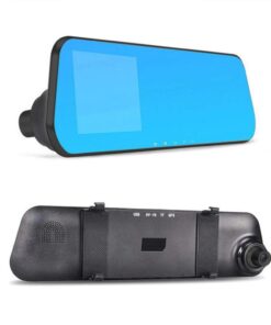 Rearview Mirror Dual Channel DVR Camera Recorder Dash Cam - Tachograph