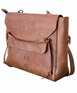 Rebekah Leather Handbag - Tan