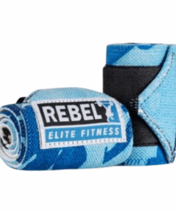 REBEL Wrist Wraps Blue Camo