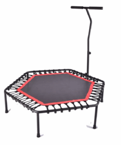 Rebound Trampoline with Handlebar