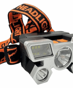 Rechargeable LED Fishing Headlight - Silver