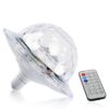 Rechargeable LED UFO Speaker Crystal Magic Ball Disco Light & Remote