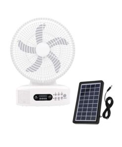 Rechargeable Solar Powered Fan