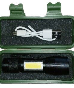 Rechargeable Torch 1000 LM Adjustable Zoom In Out USB Tactical Flashlight