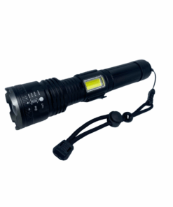 Rechargeable Zoomable LED Flashlight