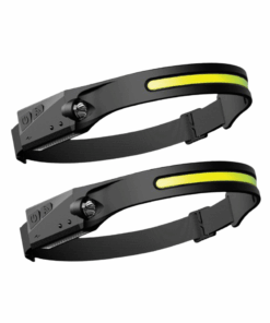 Recheargable USB Sensor Waterproof Headlamp Pack of 2