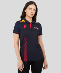 Red Bull Racing Women's 2023 Replica SS Polo Driver Shirt - M