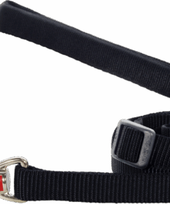 Red Dingo Classic Adjustable Lead - Black - S