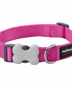 Red Dingo Classic Collar M - Red M - Hot Pink