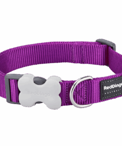 Red Dingo Classic Collar M - Red M - Purple
