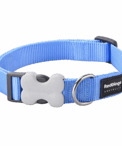 Red Dingo Classic Collar S - Red S - Mid Blue