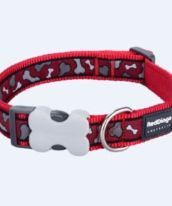 Red Dingo Design Collar - Bonerama Red - Red XS - L