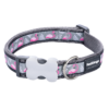 Red Dingo Design Collar - Flamingo Grey - Grey XS - L
