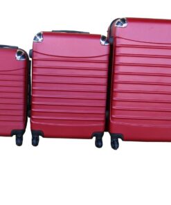 Red Luggage Set