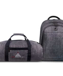 Red Mountain 01113 - Laptop Bag & Cargo 30 - Travel/Duffel Bag Combo - Granite Grey