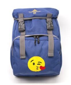 Red Mountain Graffiti 18 Kiss Emoji Backpack - Navy
