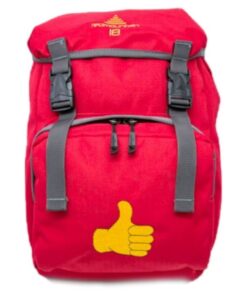Red Mountain Graffiti 18 Thumb Emoji Backpack - Red