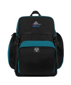Red Mountain Urban 22L - School Bag/Backpack - Black & Ocean Green