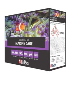 Red Sea Marine Care Kit (pH, Alk, NH4, NO2 and NO3)