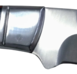 Red Wood Solid Blade Hunting Knife