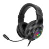 Redragon Over-Ear Hylas Aux (Mic And Headset)|Usb (Power Only)__ Rgb Gaming Headset - Black