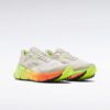 Reebok Men's Floatzig Adventure Trail Running Shoes - Alabaster/Beige/Digital Lime - UK 7