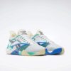 Reebok Women's Nano Court Padel Shoes - White/Weathered White/Unleashed - UK 4