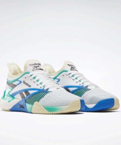 Reebok Women's Nano Court Padel Shoes - White/Weathered White/Unleashed - UK 6