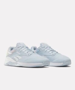 Reebok Women's Nano X4 Training Shoes - Pale Blue/White - UK 9.5