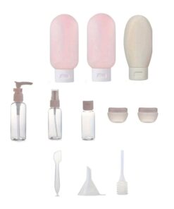Refillable Travel Bottle Set of 11