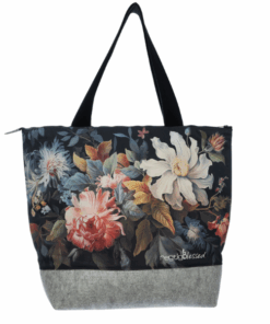 RegtigBlessed - Cooler Shopper Bag - Victorian Dark Florals