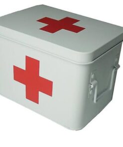 Regulation Metal First Aid Kit Box (Empty)