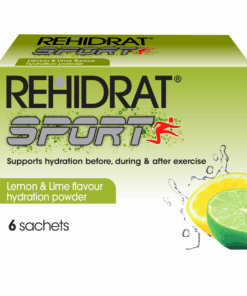 Rehidrat Sport Oral Electrolyte Mixture Lemon & Lime 14g x 6 sachets