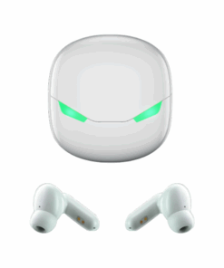 REMAX - G1 - Wireless v5.3 Earbuds With Ironman Design LED Case - White