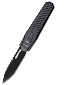 Remette RT-Swordfish Knife - M390 Tanto Blade and Titanium Handle - Black